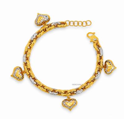 Merchant9 Rantai Tangan Sauh Dimensi Gantung Love 2C L:0.6CM