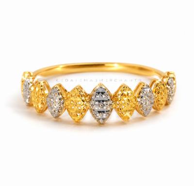 Merchant9 Cincin Emas Almond Diamond Cut