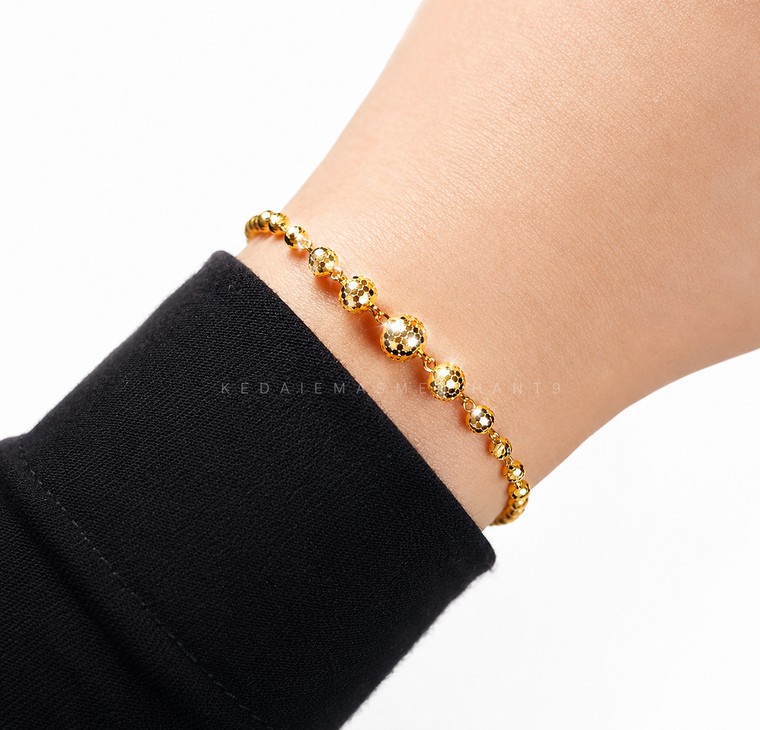Merchant9 Rantai Tangan Choker Candy Honeycomb Dimensi L:0.5CM