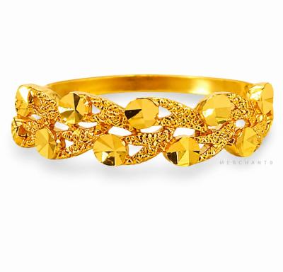 Merchant9 Cincin Emas Wave Dot L:0.5CM