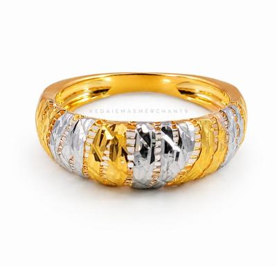 Merchant9 Cincin Lintah Kerawang 2C L:0.6CM