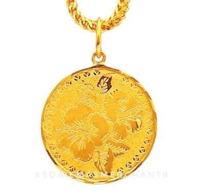 Merchant9 Loket Syiling Bunga Raya L:1.5CM