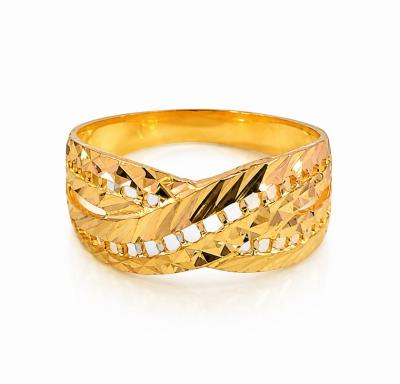 Merchant9 Cincin Emas Silang Dimensi L:0.7CM
