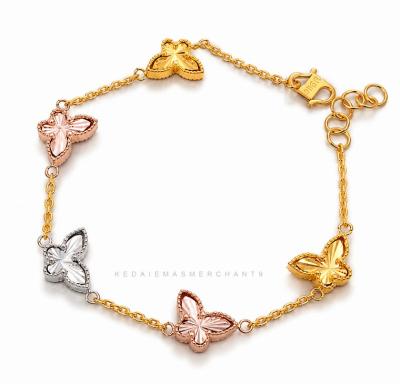 Merchant9 Rantai Tangan Sauh Butterfly Dimensi 5 3C L:1CM