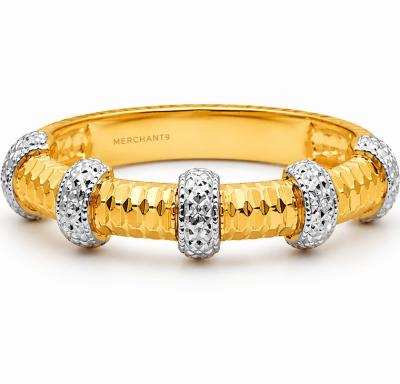 Merchant9 Cincin Emas Lintah Stripe Diamond Cut 2C L:0.35CM