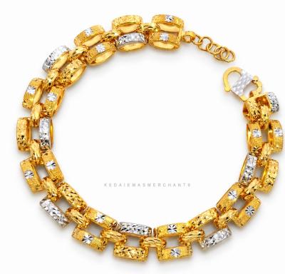 Merchant9 Rantai Tangan Veronica Batik Chrome L:0.8CM