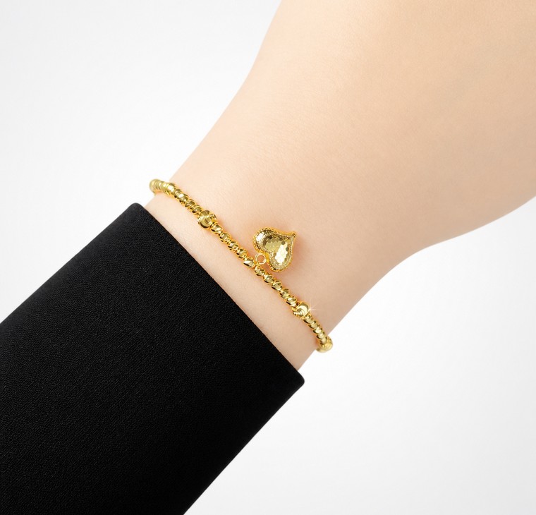 Merchant9 Rantai Tangan ELORA Lumi Italian Honeylove L:0.4CM