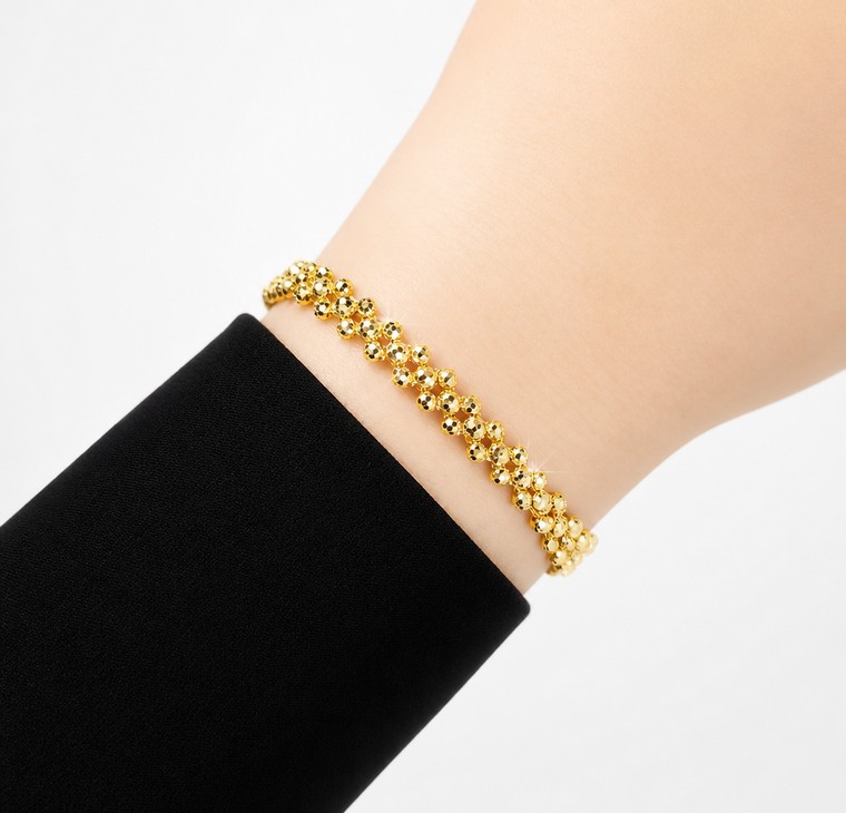 Merchant9 Rantai Tangan Honey Eternity L:0.6CM
