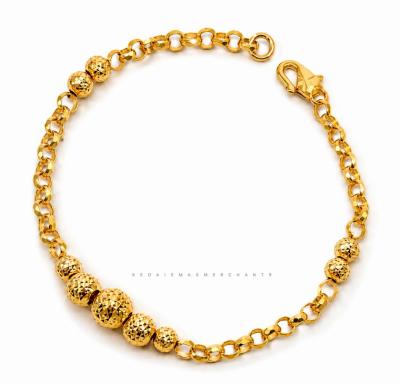 Merchant9 Rantai Tangan Choker Kendi Bola Dimensi L:0.6CM