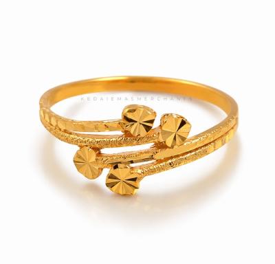 Merchant9 Cincin Emas Silang Arrow Love