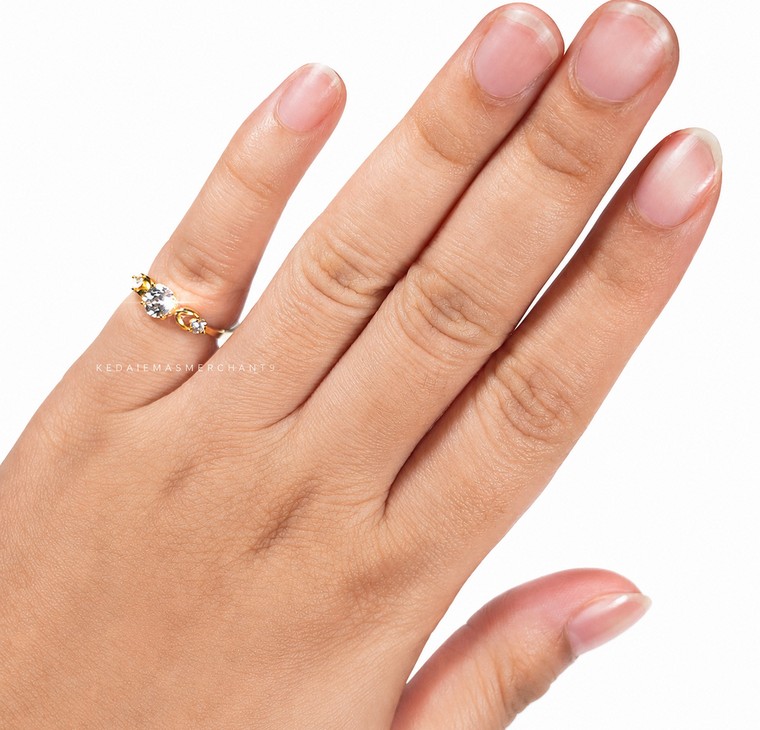 Merchant9 Cincin Emas Permata Cera BR9068