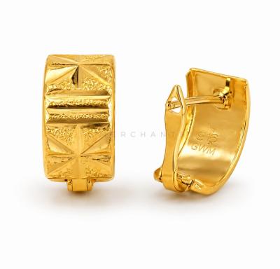 Merchant9 Subang Klip Star Leaf Pasir L:0.75CM