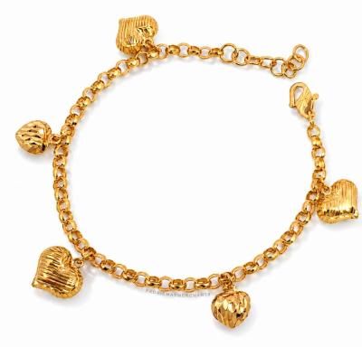 Merchant9 Rantai Tangan Kendi Dimensi Gantung Love L:0.3CM