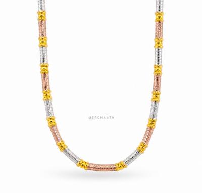 Merchant9 Rantai Leher Buluh Pearl 3C L:0.35CM