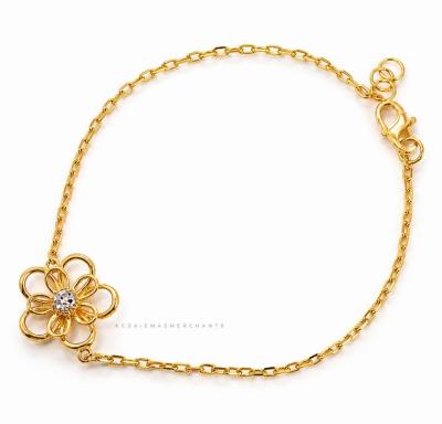 Merchant9 Rantai Tangan Choker Sauh Daisy 2C L:1.55CM