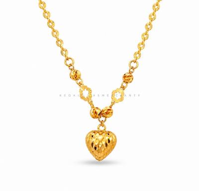 Merchant9 Rantai Leher Choker Polo Candy Kerawang Flower Love L:0.2CM