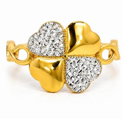 Merchant9 Cincin Emas Clover Diamond Cut 2C L:1.2CM