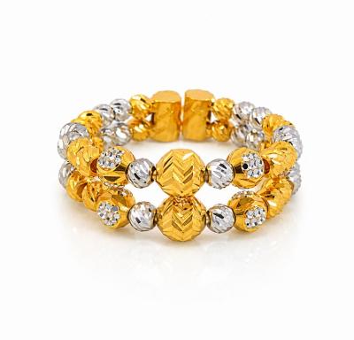 Merchant9 Cincin Emas Bubble Dimensi 2 Layer 2C L:0.85CM