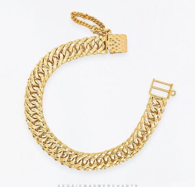 Merchant9 Rantai Tangan Kait 2 Dimensi Padu L:1CM (Klip Petak)