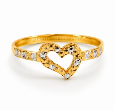 Merchant9 Cincin Emas Love Arrow Dimensi 2C