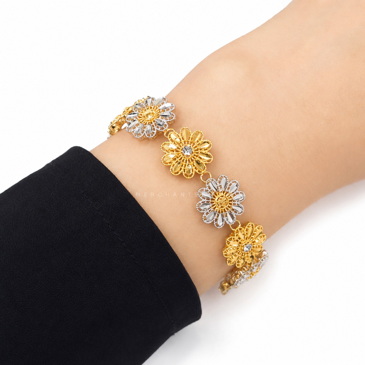 Merchant9 Rantai Tangan Daisy 2C L:1.1CM