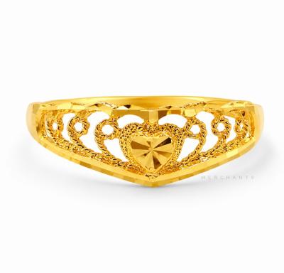 Merchant9 Cincin Emas Love Kerawang