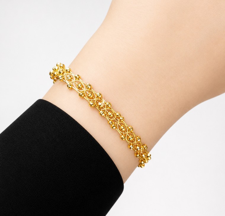 Merchant9 Gelang ELORA Twist Candy Dimensi L:0.65CM
