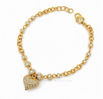 Merchant9 Rantai Tangan Choker Kendi Candy Planet Love Gantung 2C