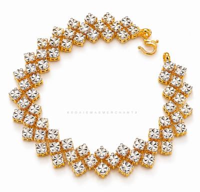 Merchant9 Rantai Tangan Louise Diamond Cut 3 Layer L:1.1CM