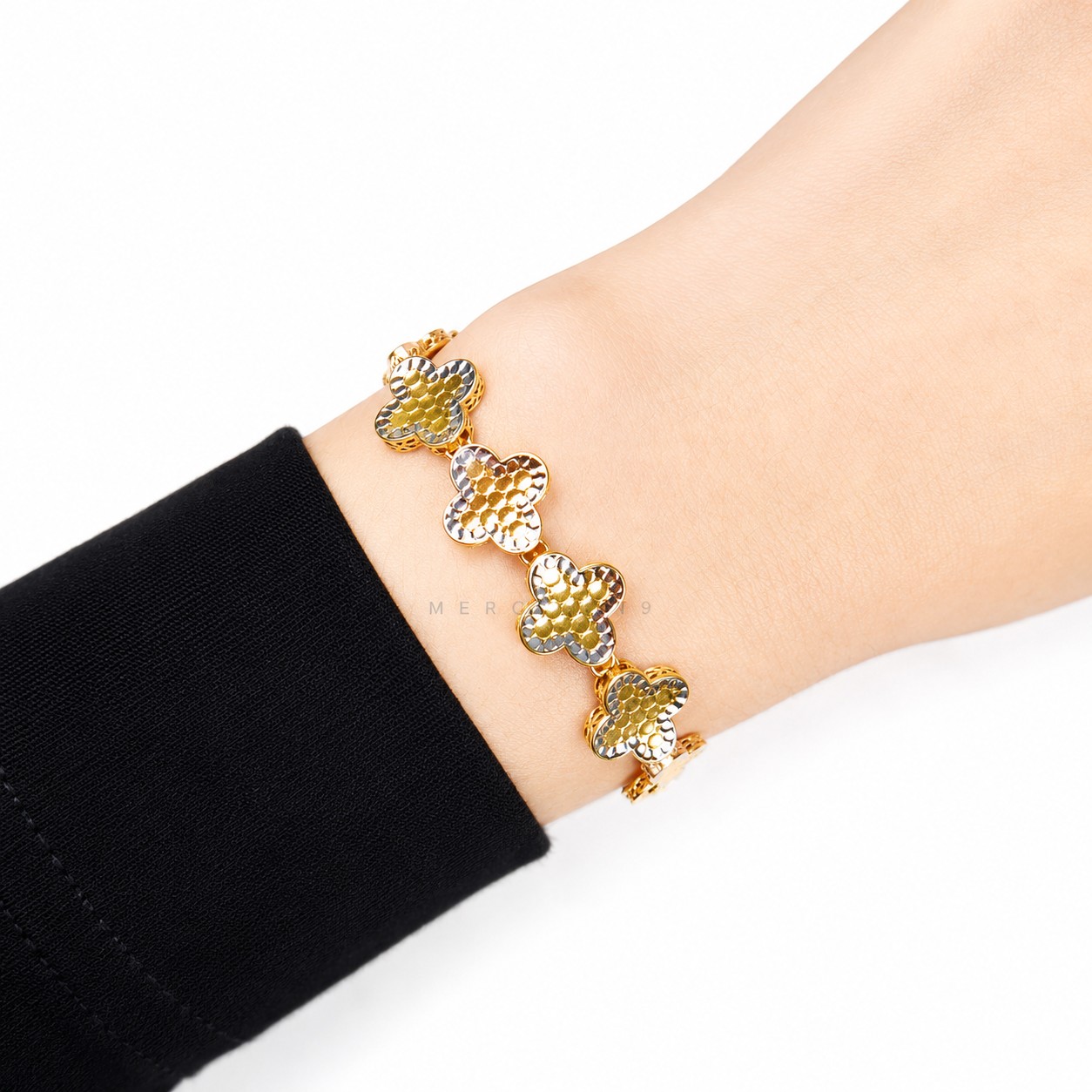 Merchant9 Rantai Tangan Choker Sauh Honey VC L:1CM
