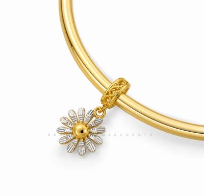 Merchant9 Charm Bunga Daisy 2C L:0.9CM