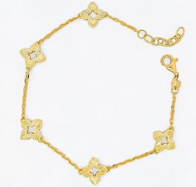Merchant9 Rantai Tangan Sauh Fleur L:1CM