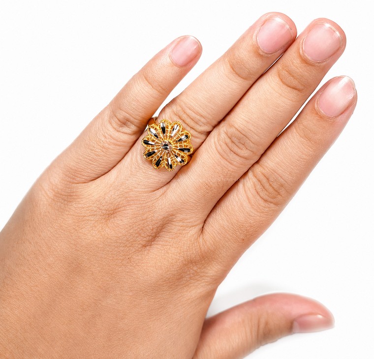 Merchant9 Cincin Fesyen Kekwa Net 2C L:1.7CM