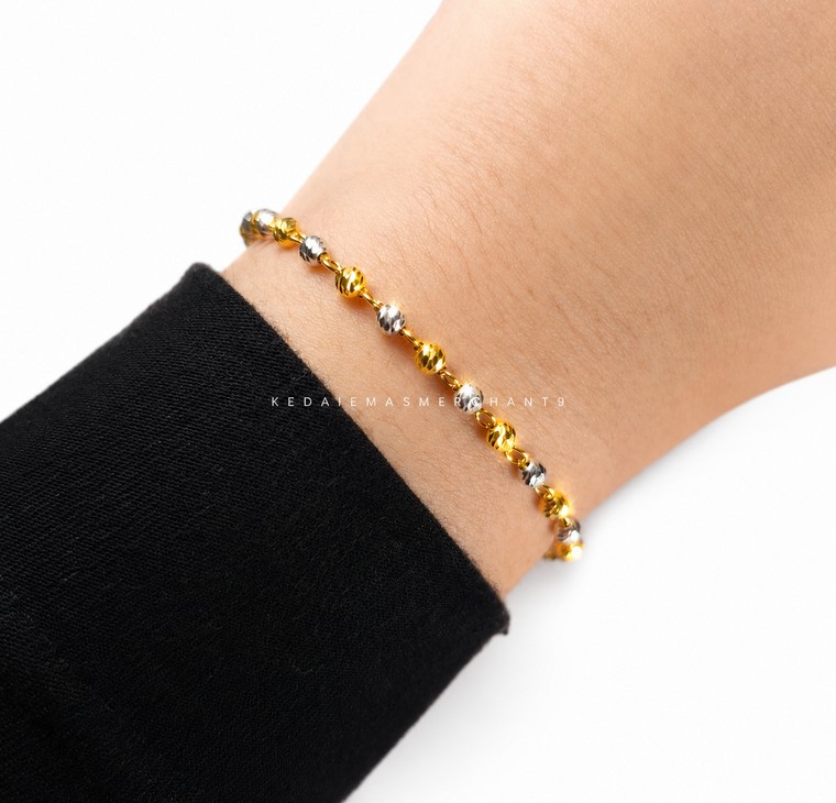 Merchant9 Rantai Tangan Candy Dimensi Love Gantung 2C L:0.25CM