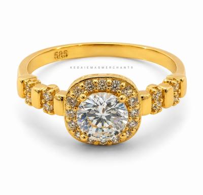Merchant9 Cincin Emas Permata Cera CR9114