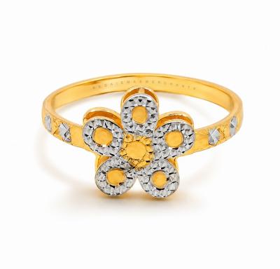 Merchant9 Cincin Emas Bunga Kemboja 2C