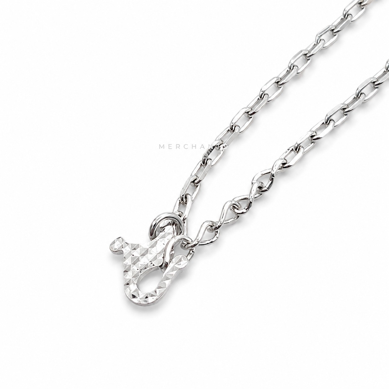 Merchant9 Rantai Leher Sauh Choker Sakura Flower 2C