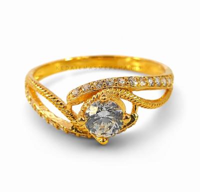 Merchant9 Cincin Emas Permata Cera CR9201