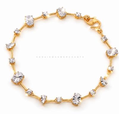 Merchant9 Rantai Tangan Louise Bamboo Diamond Cut L:0.55CM