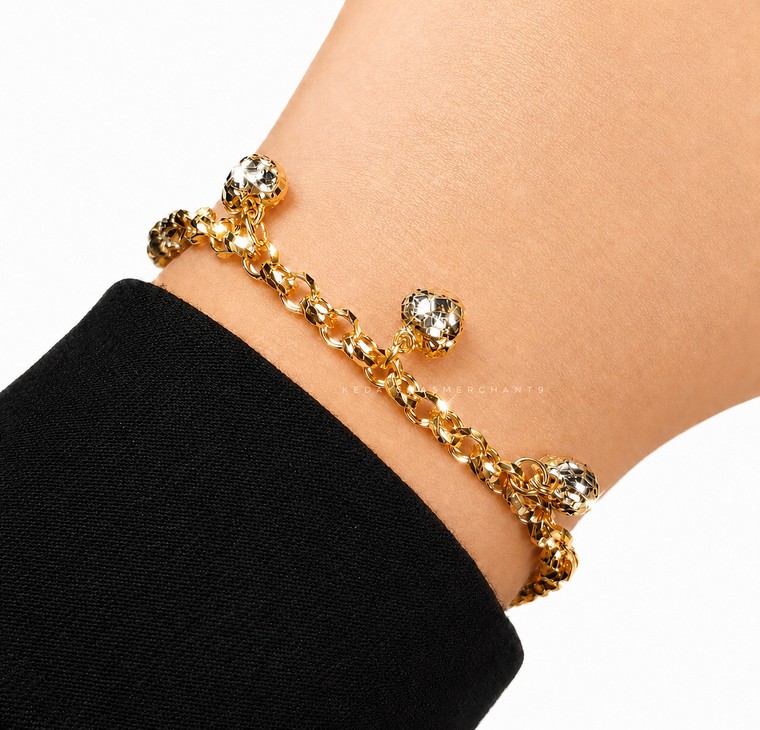 Merchant9 Rantai Tangan Kendi Candy Planet Love Gantung 2C