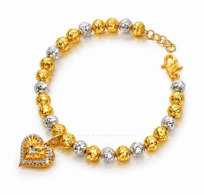Merchant9 Rantai Tangan Choker Candy Dimensi Love Chrome L:0.5CM
