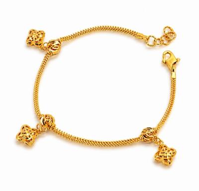 Merchant9 Rantai Tangan Mesin Box Gantung Clover Kerawang L:0.15CM