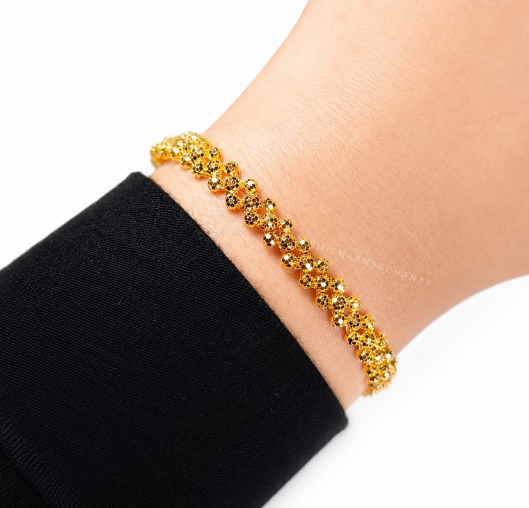 Merchant9 Rantai Tangan Honey Eternity L:0.6CM