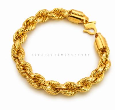 Merchant9 Rantai Tangan Pintal L:0.7CM