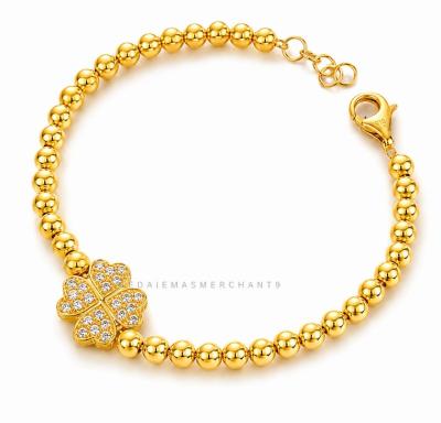 Merchant9 Rantai Tangan Pearl VC Permata L:1.3CM