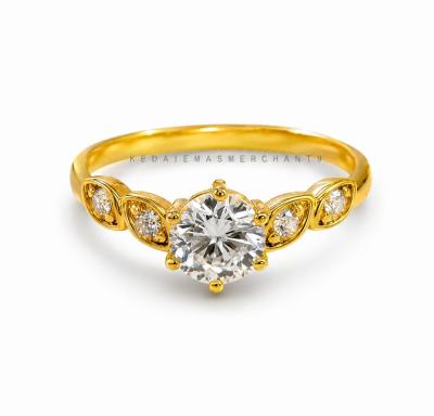 Merchant9 Cincin Emas Permata Cera CR9226