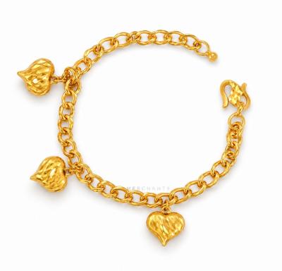 Merchant9 Rantai Tangan Kendi Dimensi Gantung Love L:0.4CM