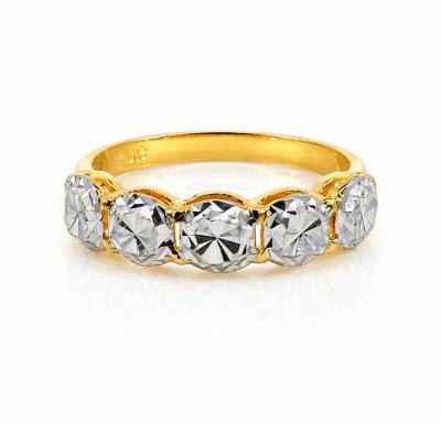 Merchant9 Cincin Emas Roti Bun Diamond Cut 2C L:0.5CM