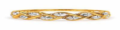 Merchant9 Cincin Emas Louise Wave 2C L:0.65CM
