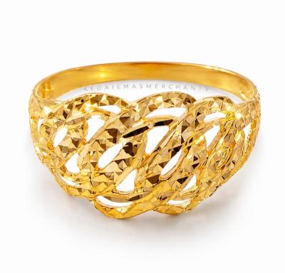 Merchant9 Cincin Emas Gajah Dimesi L:1.1CM